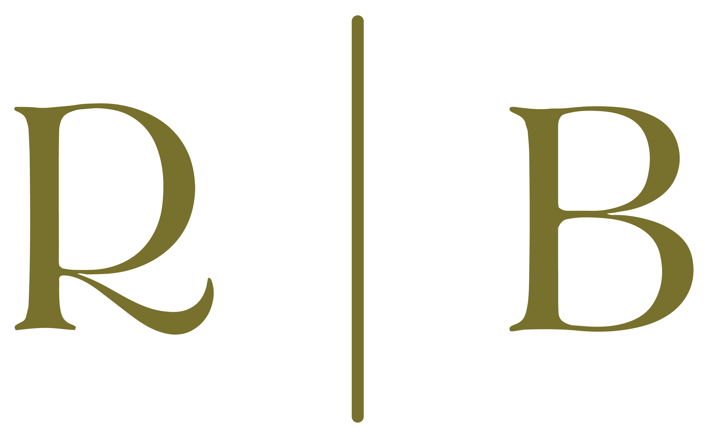 RB Monogram for Rhiannon Bosse