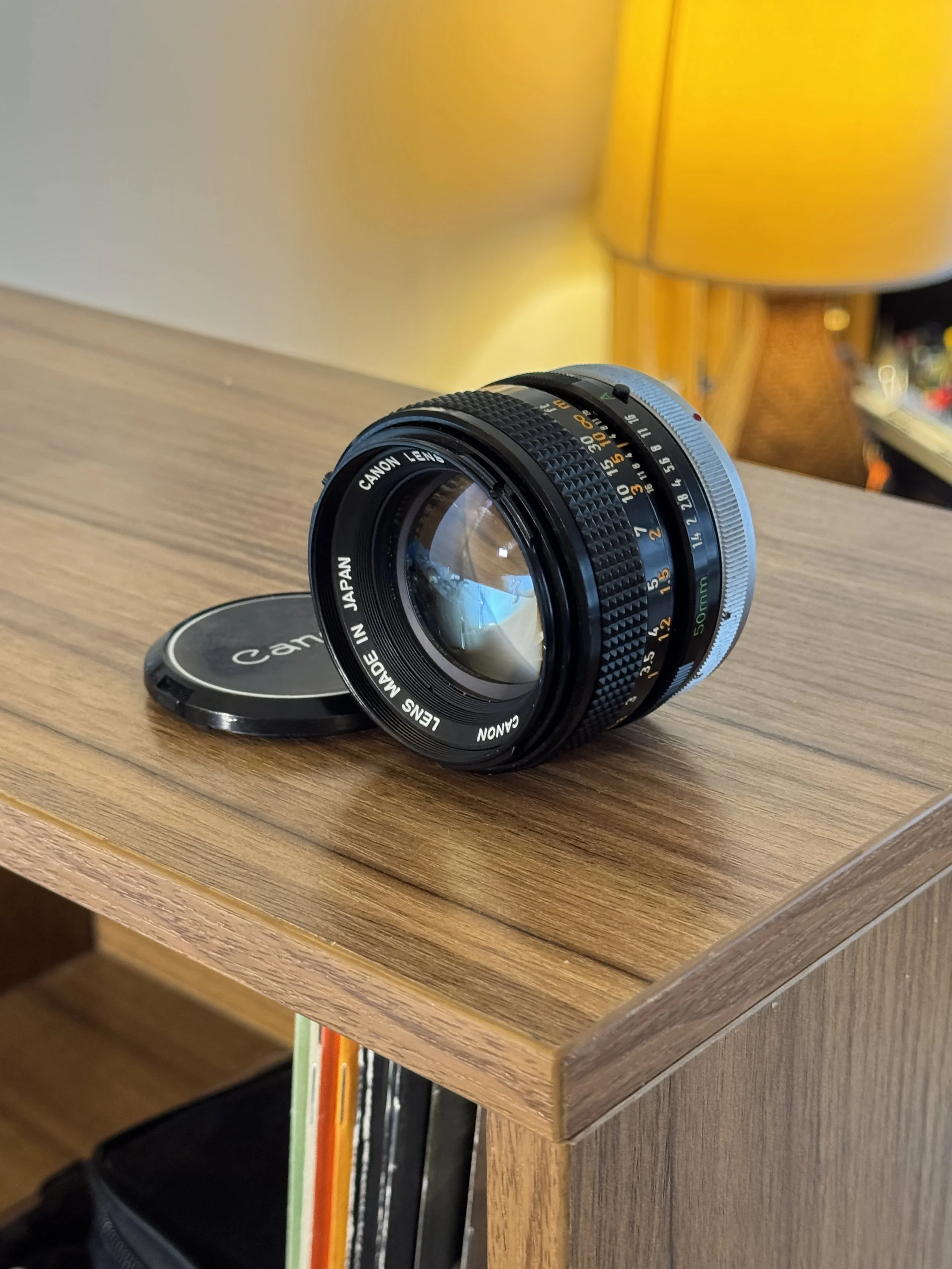 Canon FD 50mm f/1.4 S.S.C Lens
