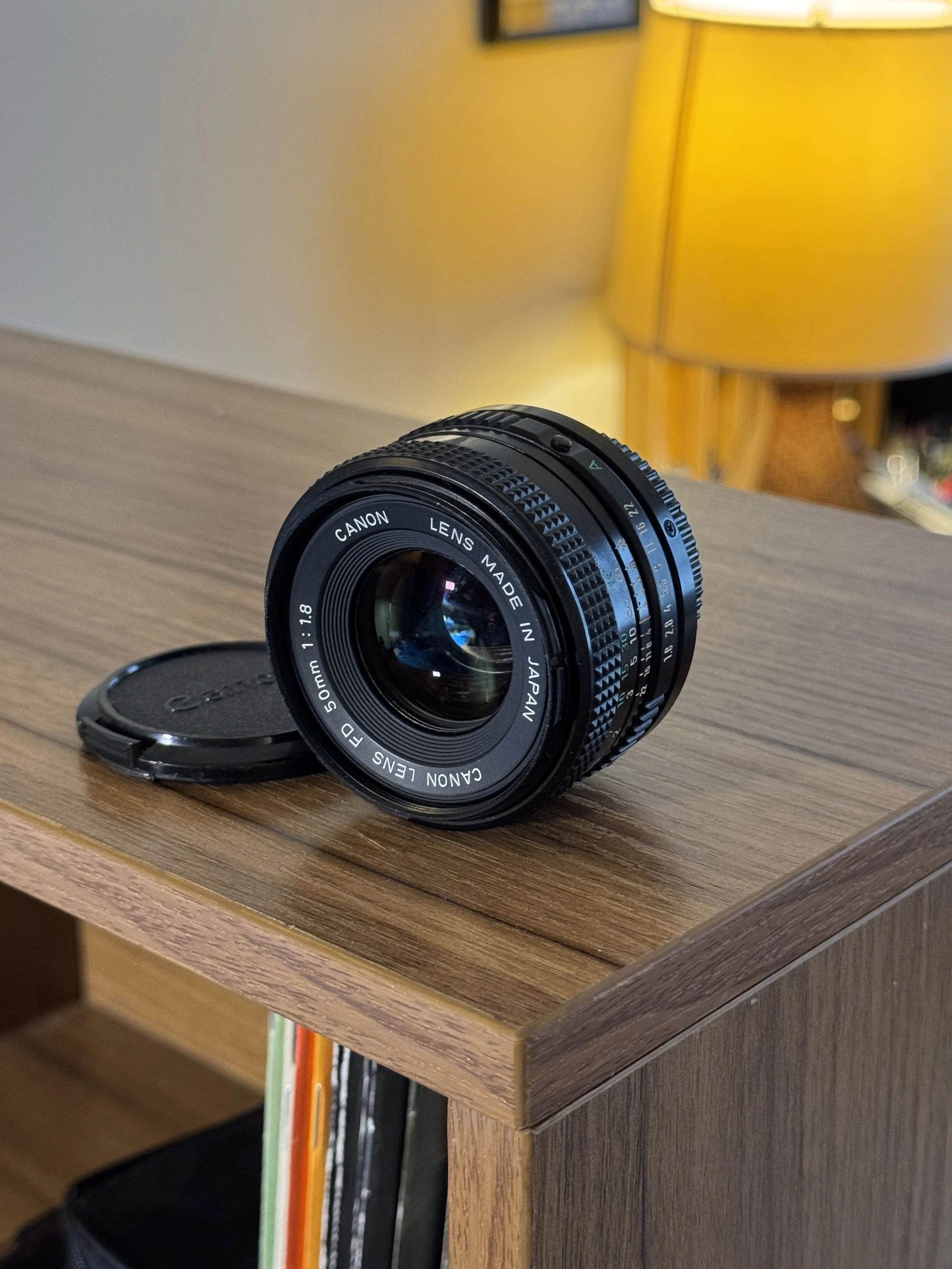 Canon FD 50mm f/1.8 Lens