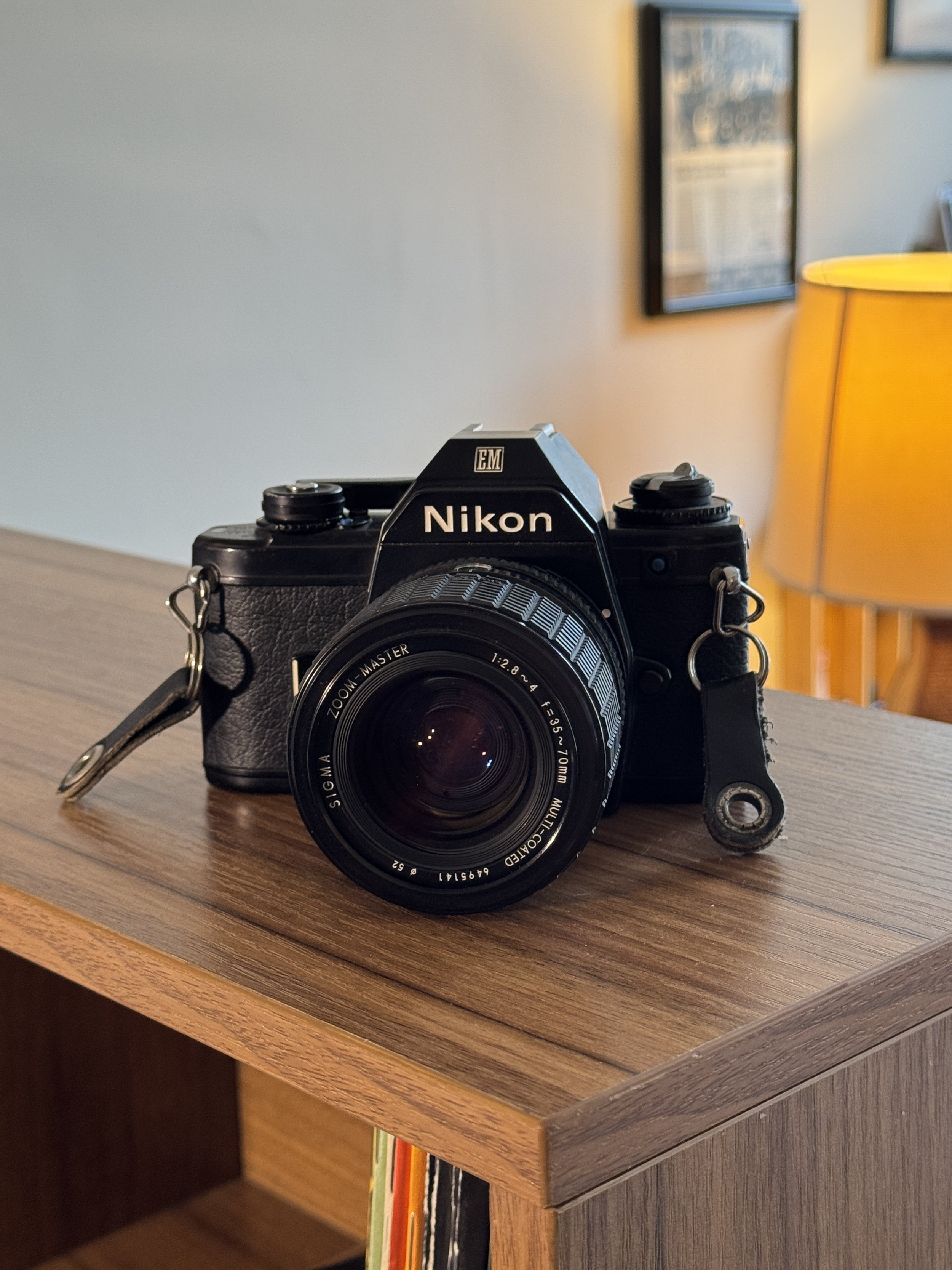 Nikon EM 35mm + Sigma 35-70mm f/2.8~4 Zoom Lens
