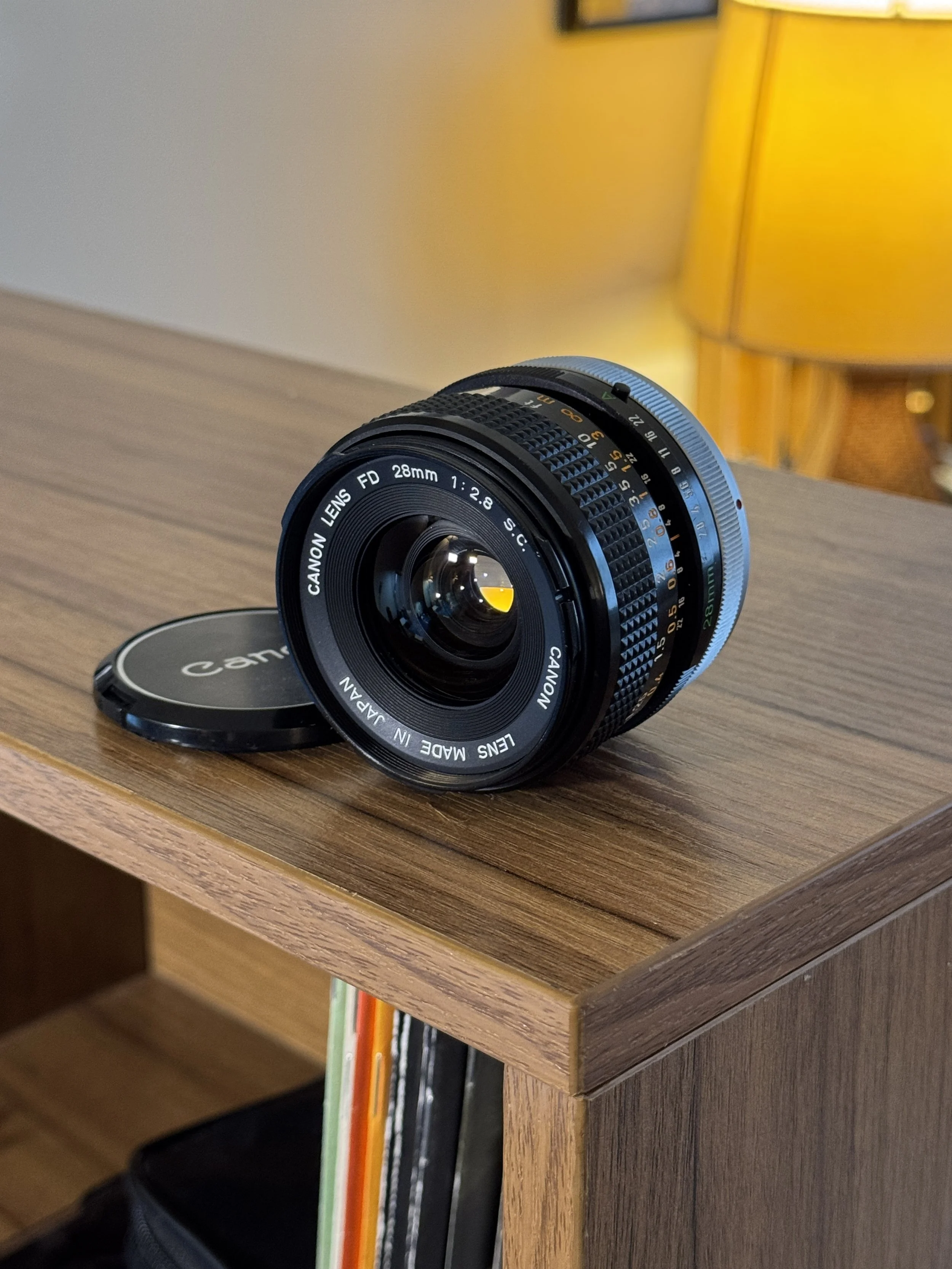 Canon FD 28mm f/2.8 (Breech Mount)