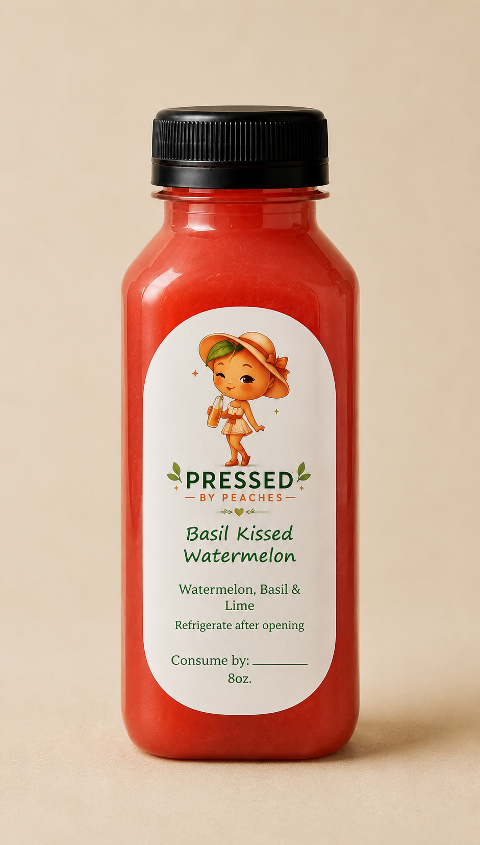 Basil Kissed Watermelon