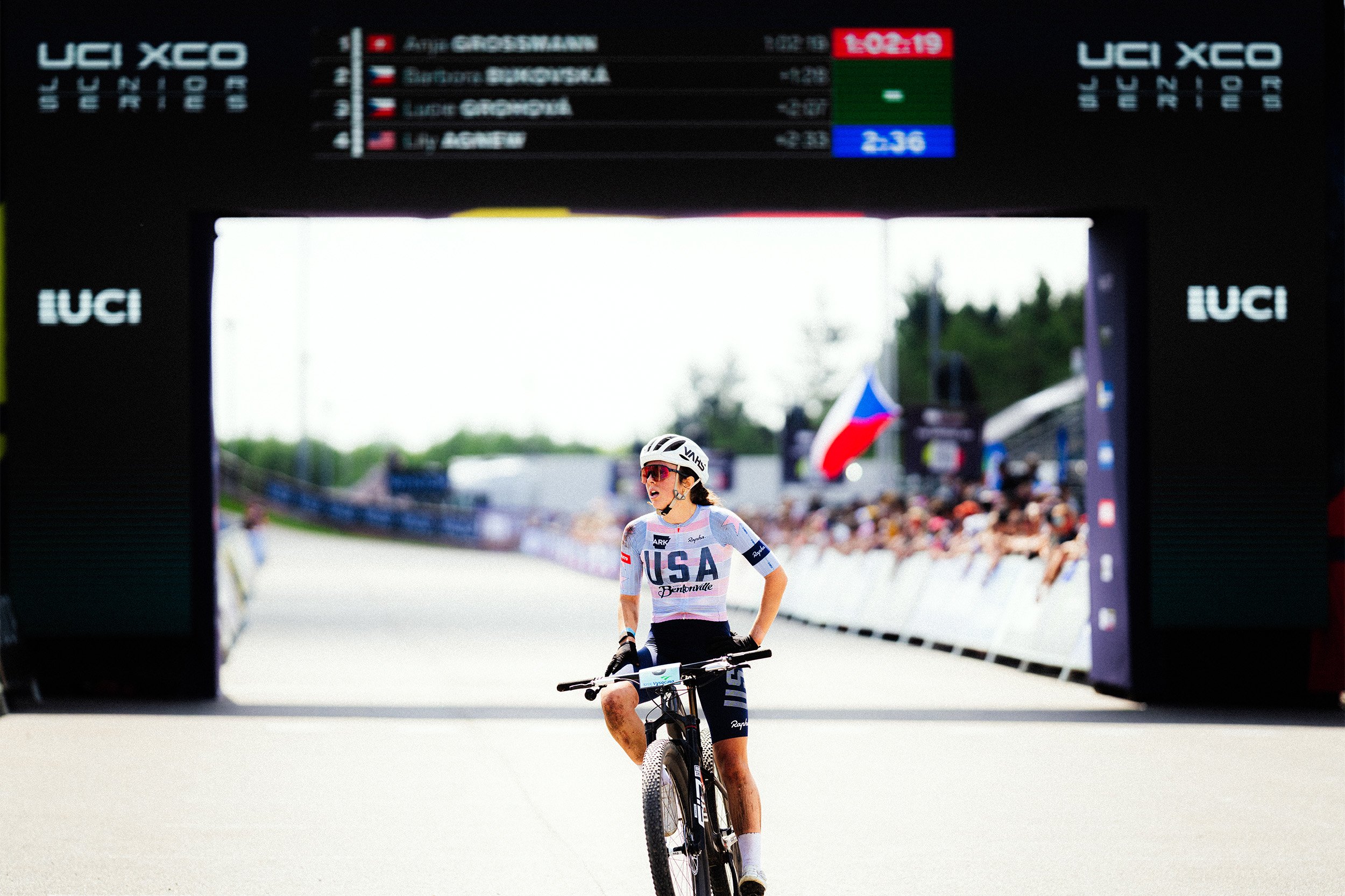 Agnew Podiums at Nove Mesto