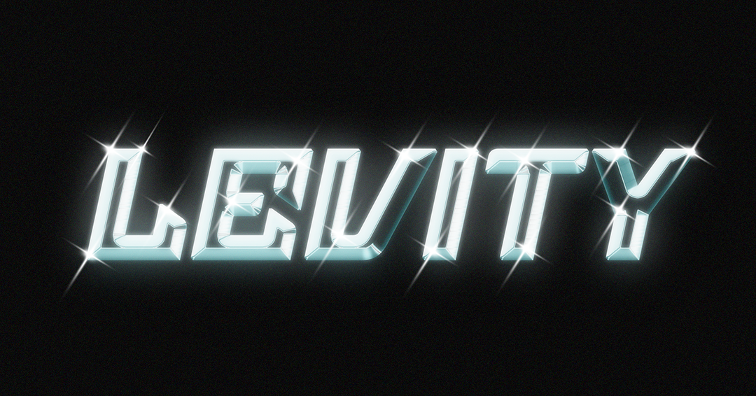 Neon-style text displaying the word 'LUXURY' on a black background.