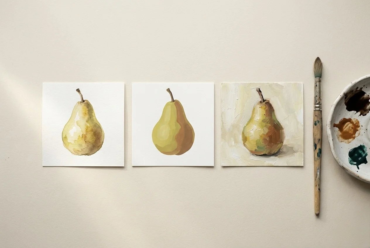 Watercolour, gouache and acrylic: how each medium teaches