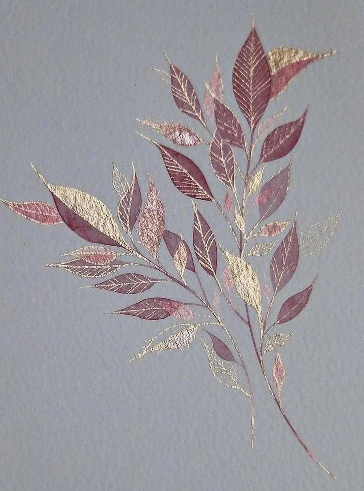 Gilded Watercolours: Watercolours with Gold Foil