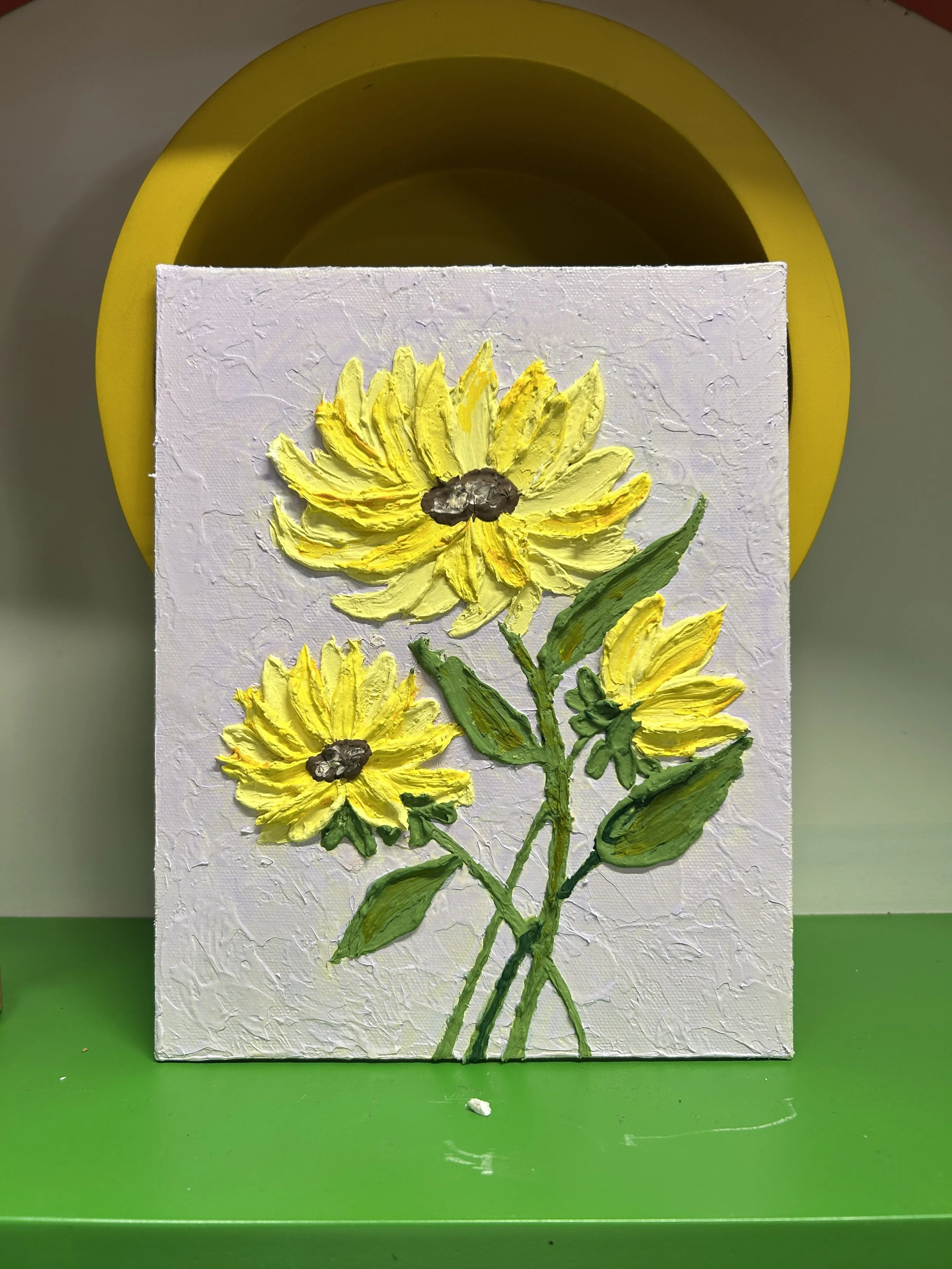 Tactile Canvas: Palette Knife Art