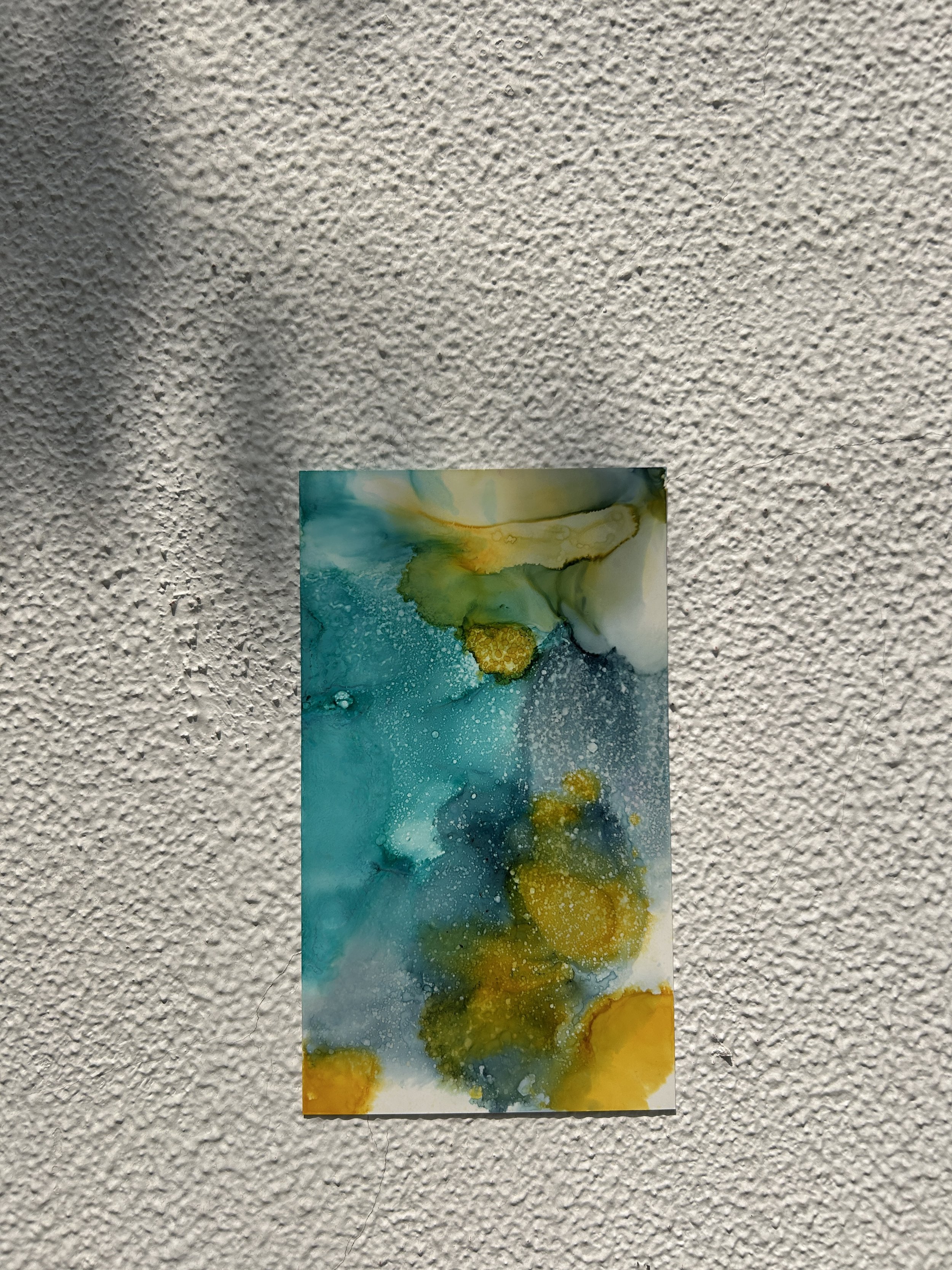 Fluid & Straws: Alcohol Inks