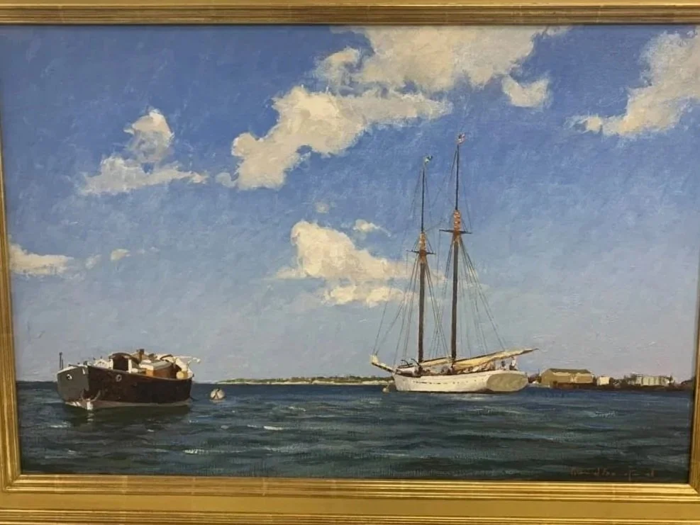 The White Schooner (20x30)