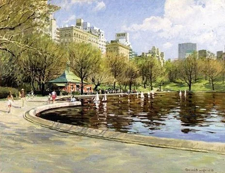 Spring Day Central Park (18" x 24" Paper)