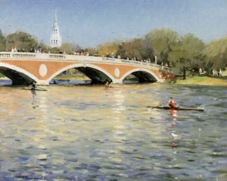 Charles River Regatta (20" x 16" Paper)