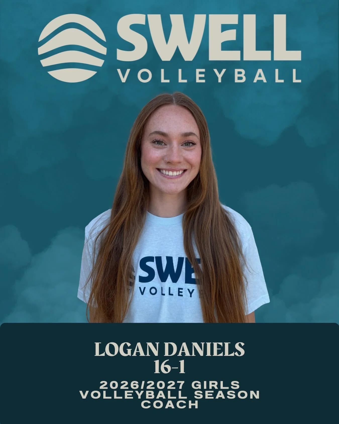 We are pleased to announce our 26/27 head coaching line up: 

Logan Daniels 
16-1 HEAD COACH

Player:
- Graduated from Dana Hills in 2021
- Indoor &amp; beach player Saddleback College 2021-2023
- Indoor all OEC Honorable Mention 2022
- Beach First T