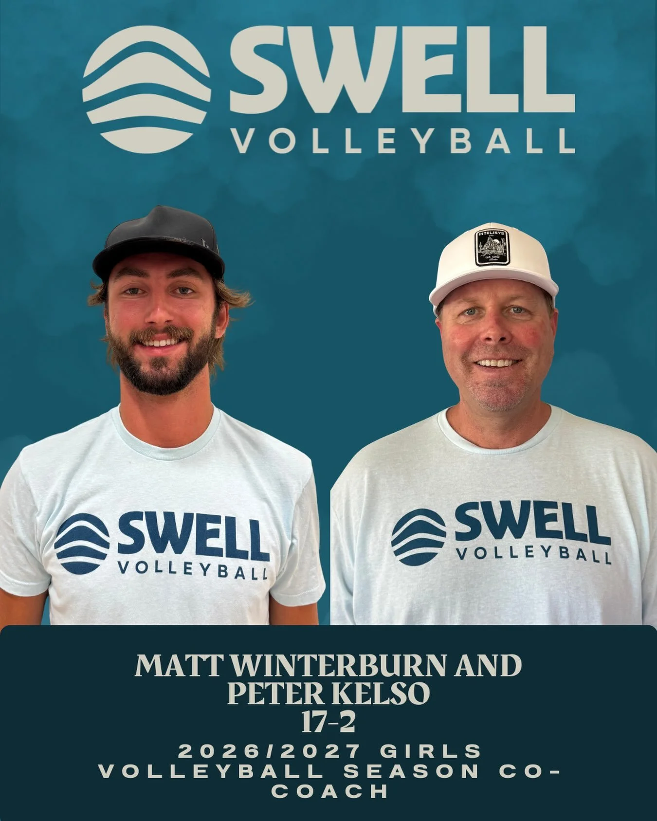 We are pleased to announce our 26/27 head coaching line up: 

Matt Winterburn
17-2 HEAD CO- COACH

Player Highlights Indoor 
&bull;14U Junior Olympic Gold Balboa Bay
&bull;1989 CIF D1 Champion - Corona Del Mar
&bull;1991 California Community College 