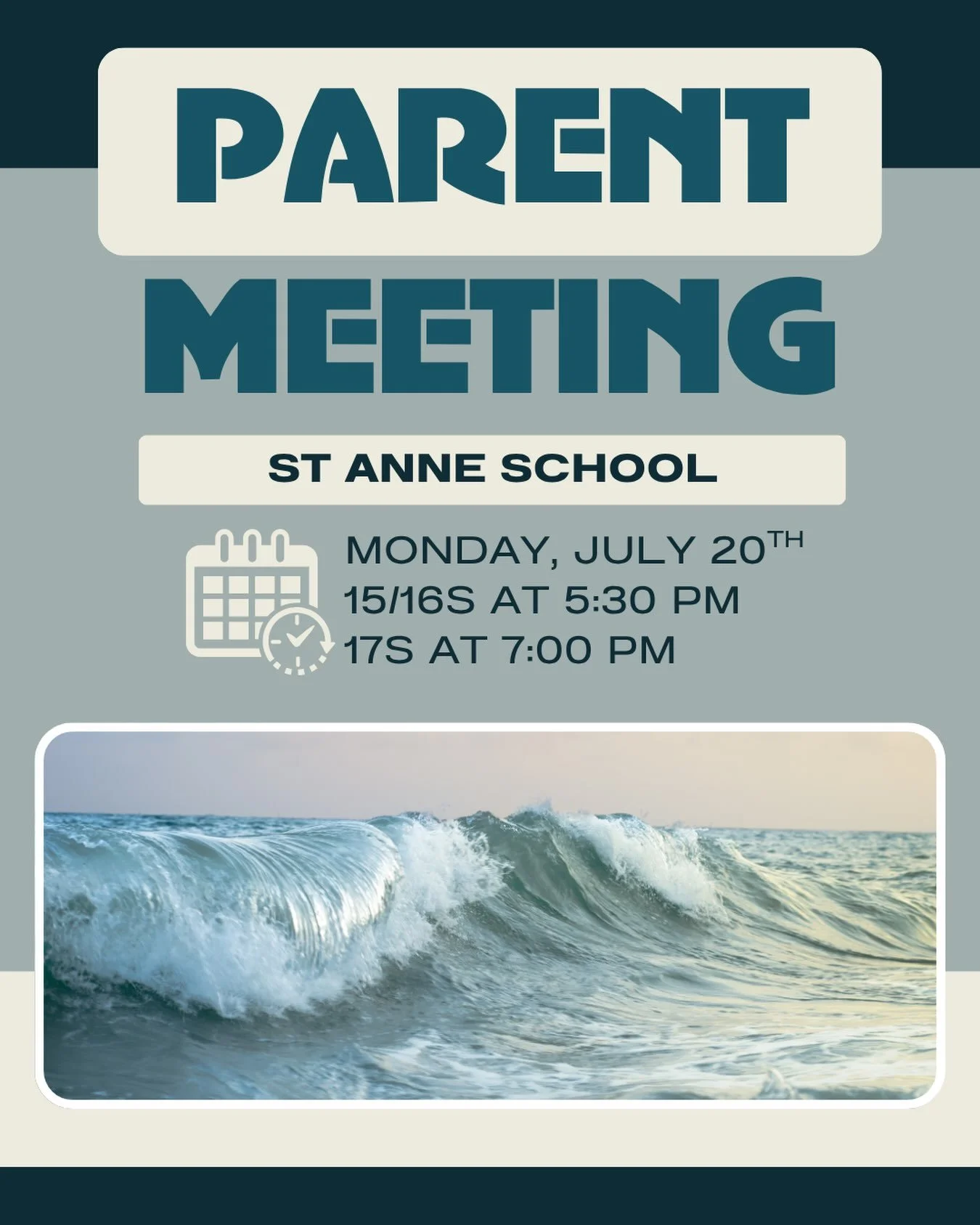 We will be holding Parent Information meetings this MONDAY, JULY 20th. 

We will be discussing our upcoming club season, offerings and the SWELL vision. 
Join us!