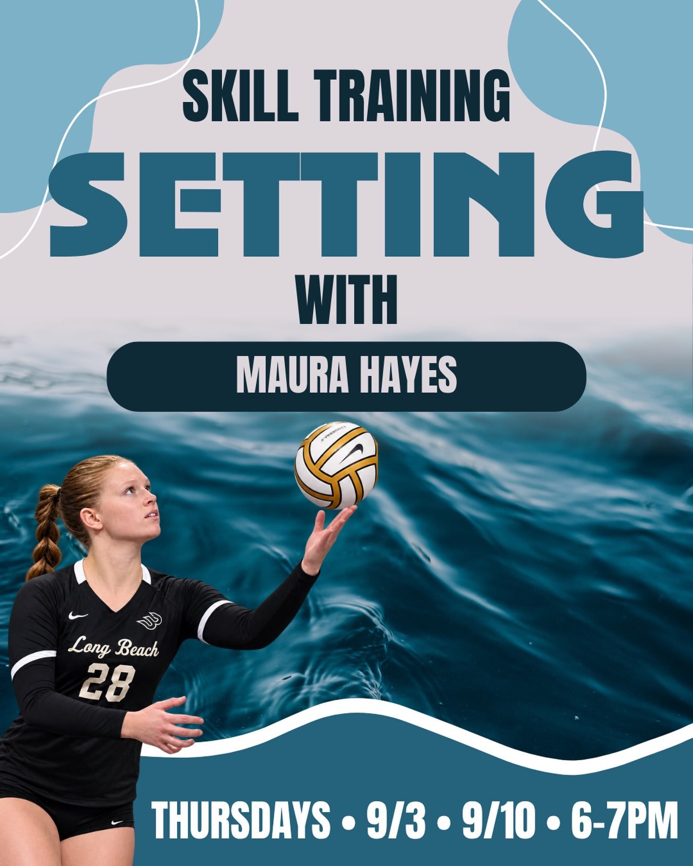 Join us for a SETTING SKILL CLINIC with Maura Hayes! 

Thursday 9/3 6-7 PM @ St Anne
Thursday 9/10 6-7 PM @ St Anne

Reserve your spot now through punch pass, link in our bio!