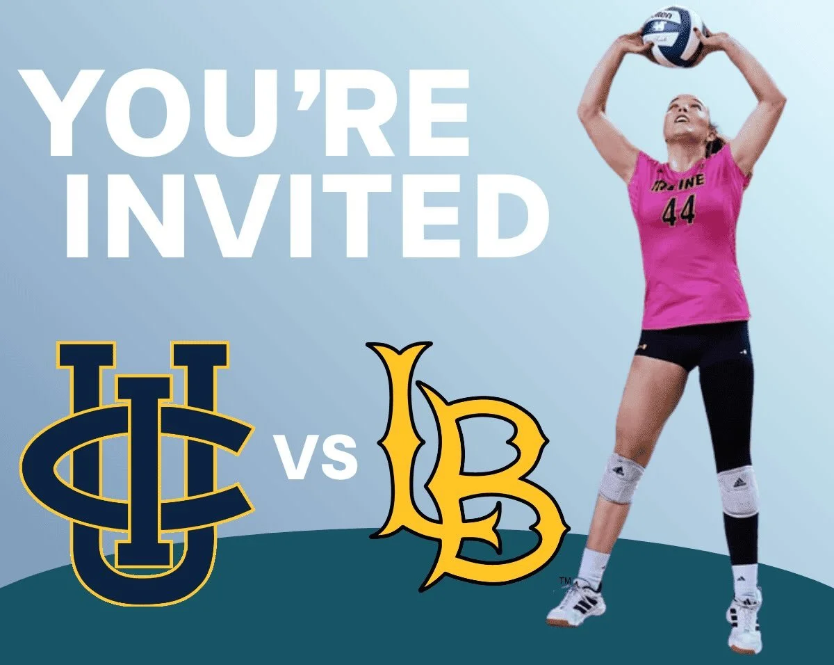 We have an opportunity for our SWELL families to watch the UCI Anteaters take on the Long Beach State 49ers at a special group rate!
SWELL has a special connection to Jessie Bates, Setter/Opposite Hitter for UCI. Jessie was coached by Riley at the cl