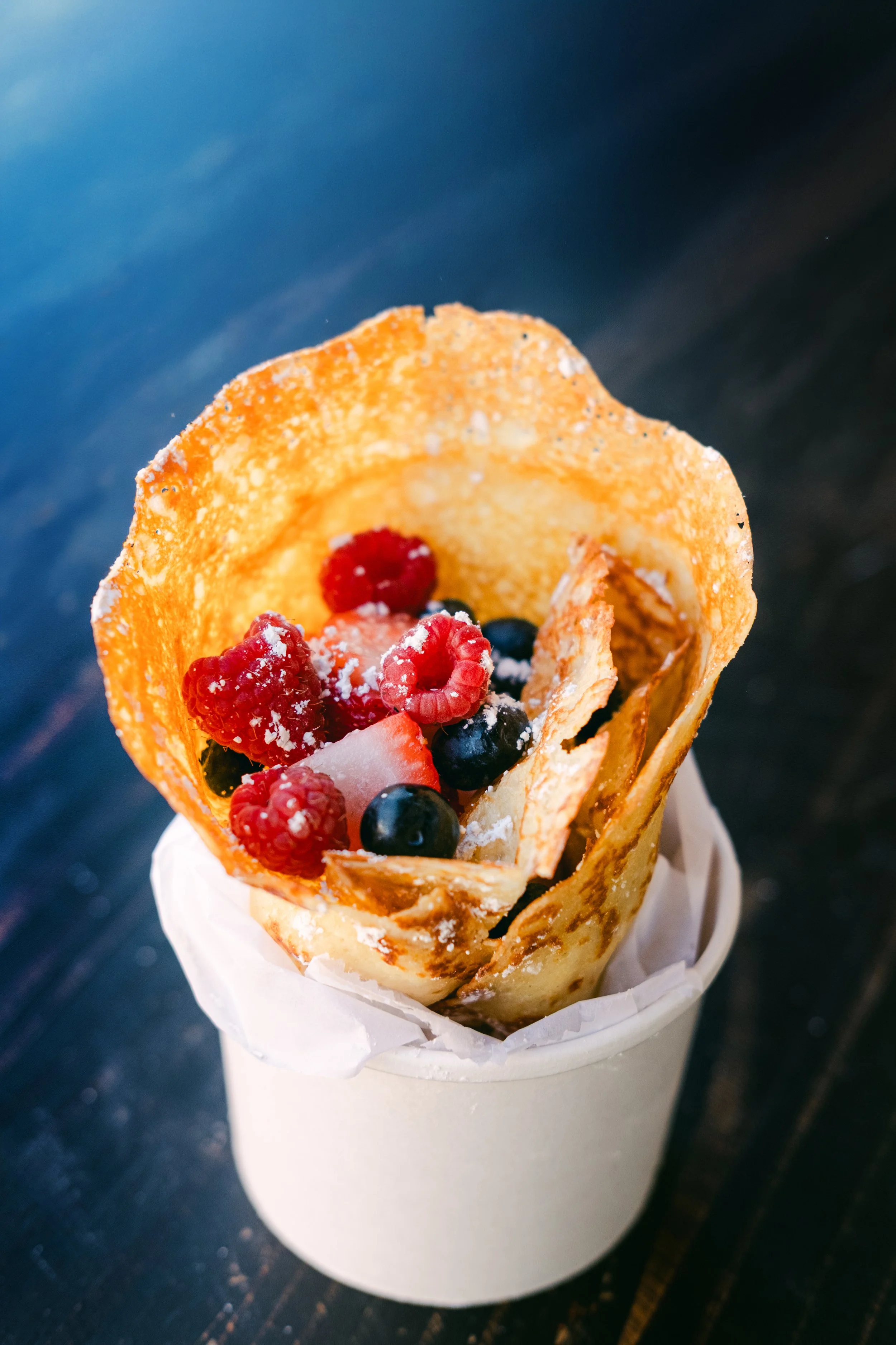 Berries & Lemon Juice Crepe