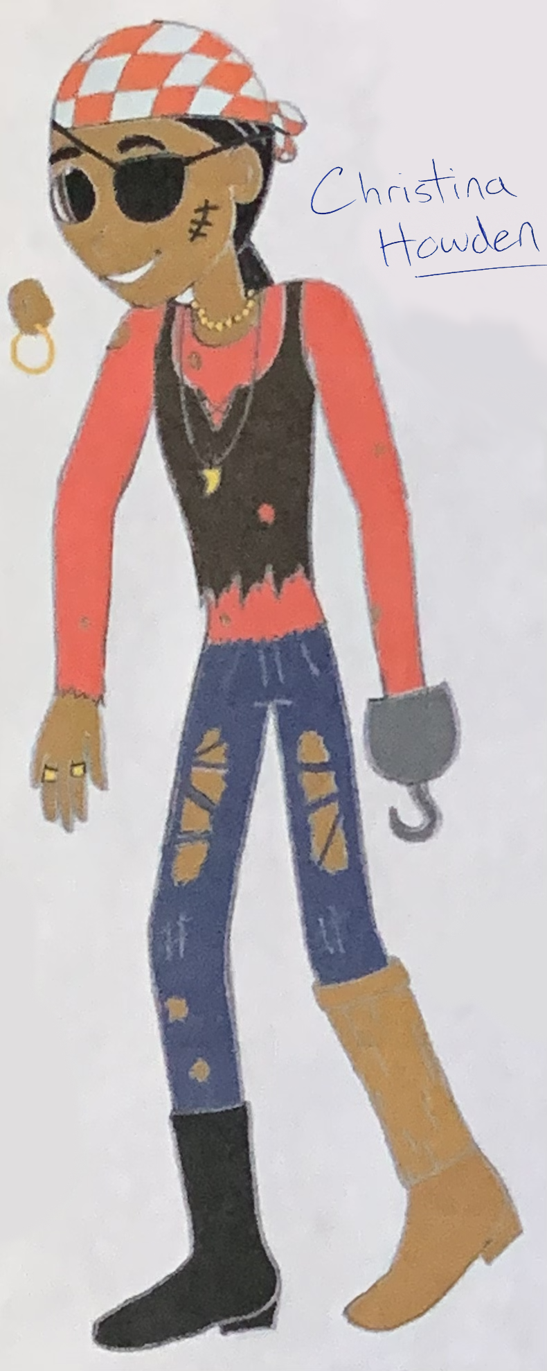 Benjamin, early paper drawing