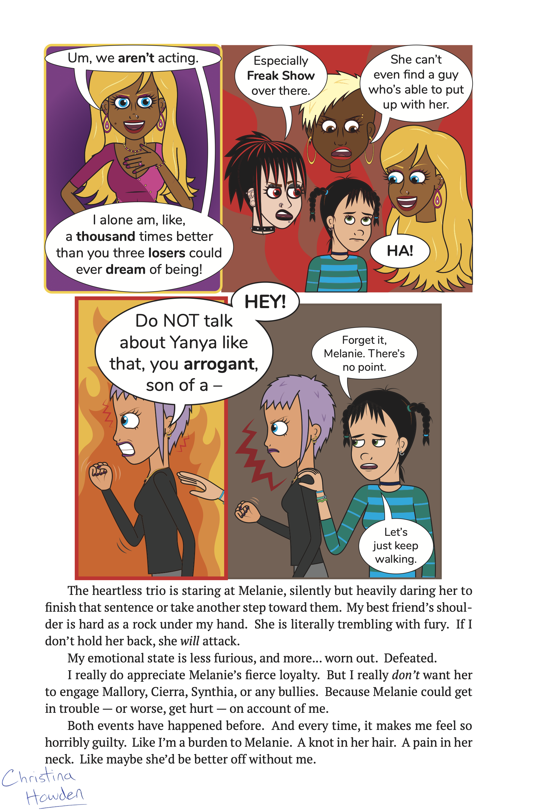 That's Just Life Overwhelmed sample page