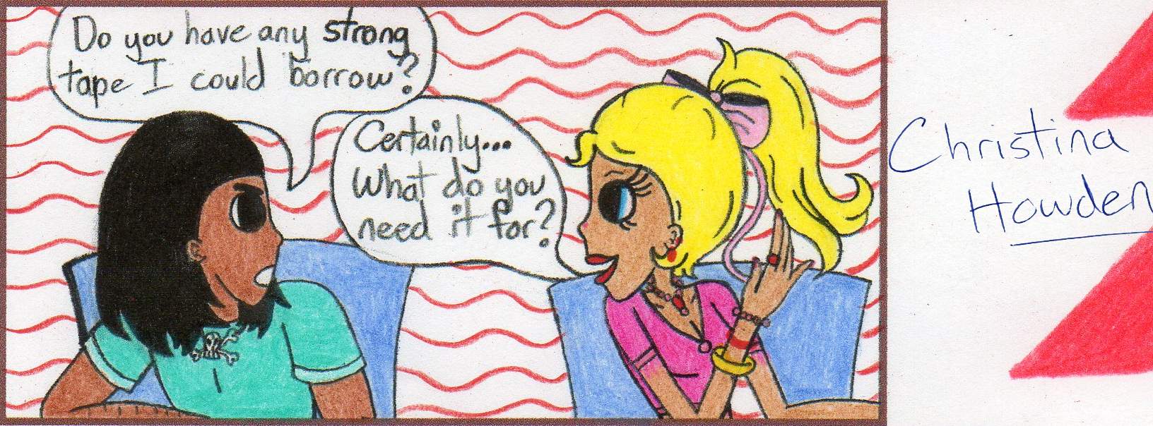 Alternate Benjamin & Mallory scene, Part 4