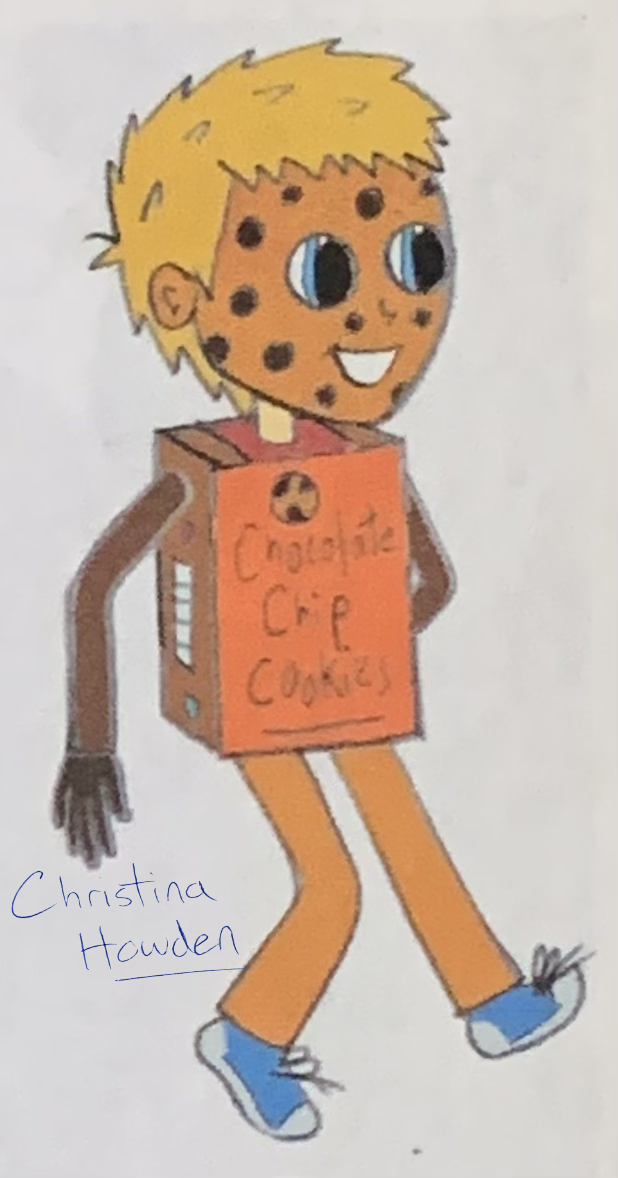 Kenny, early paper drawing