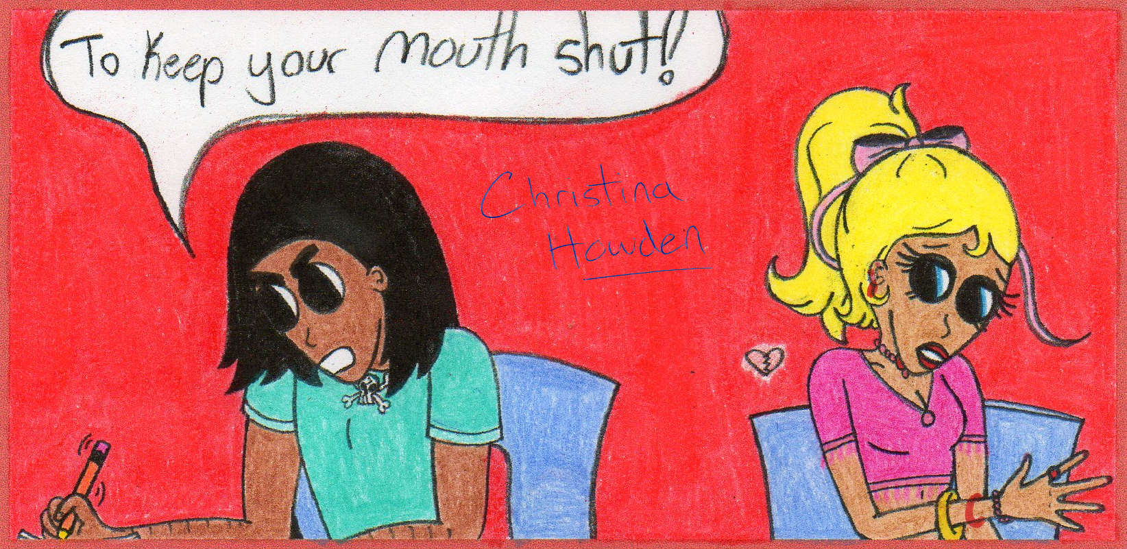Alternate Benjamin & Mallory scene, Part 5