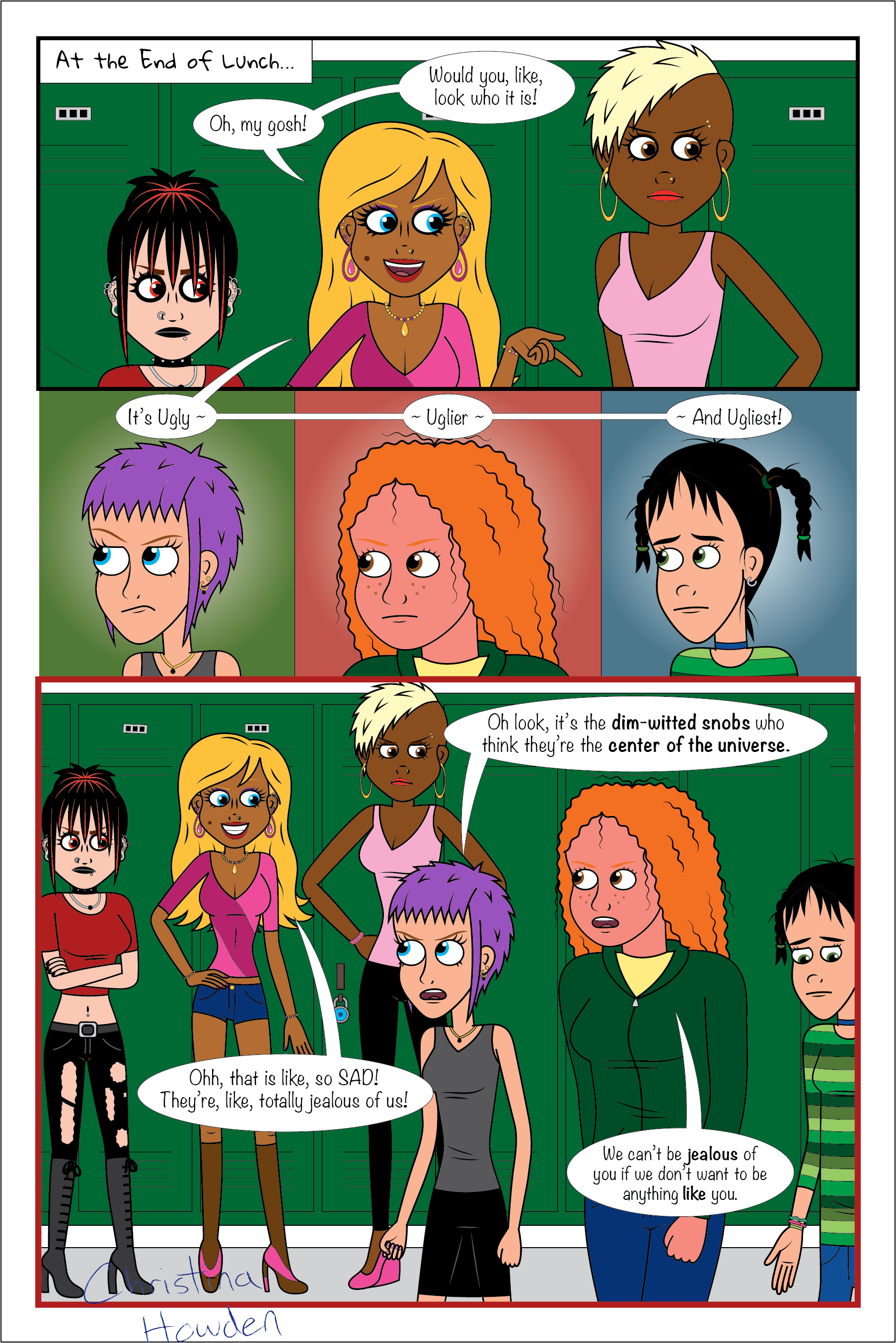 Draft Comic: Sample Pages Scene Part 1