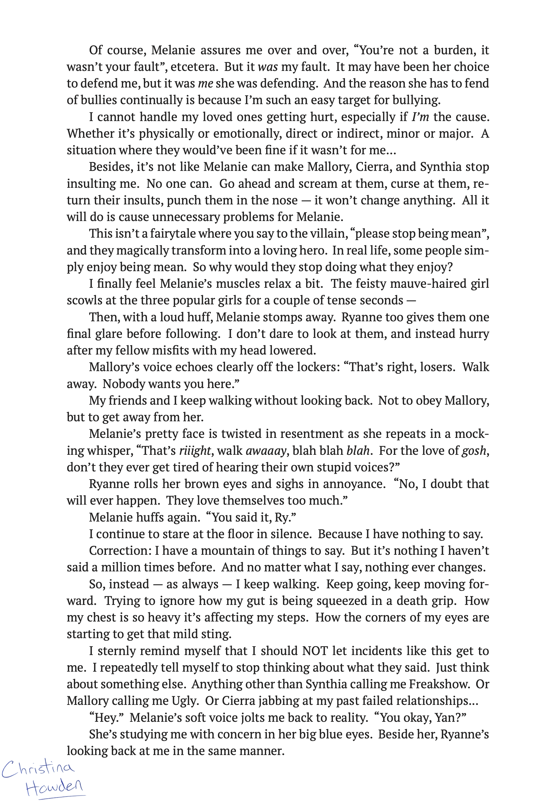 That's Just Life Overwhelmed sample page