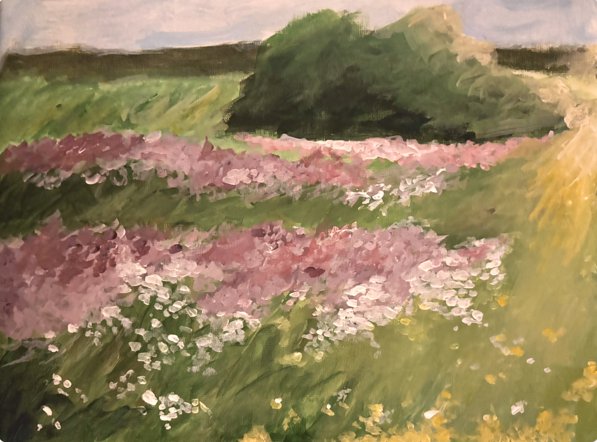 Lilac Meadow print