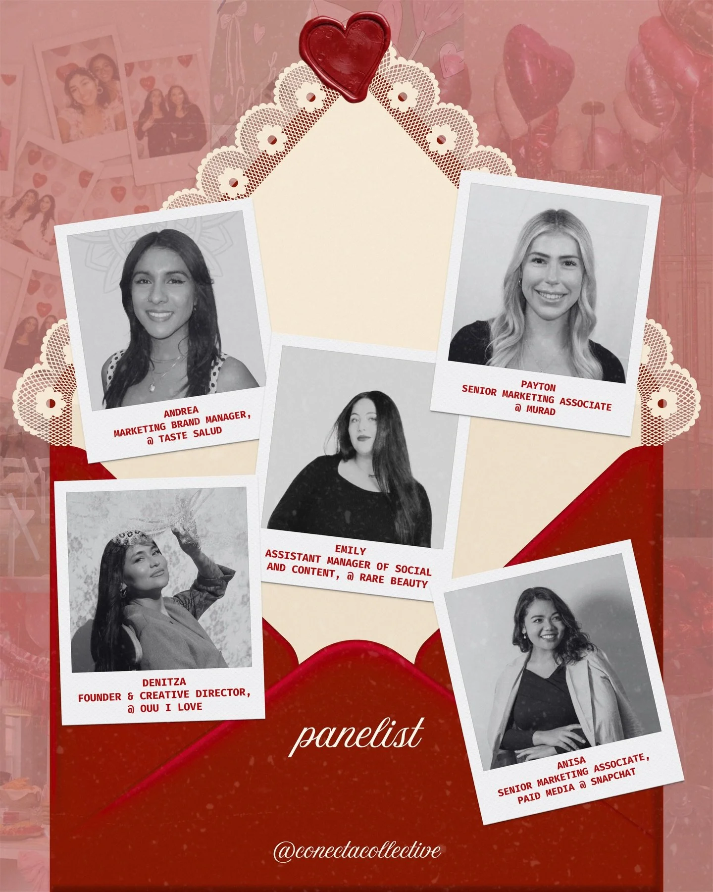 our panelists 💌💗 so excited to announce our panelists for our Galantine's Panel + Mixer on 2/22 ✨🥂Grab your tickets now! 🎟️🔗 link in bio 💘

#galentines #longbeachcalifornia #marketingjobs #marketingcareer #socialmediamarketing
