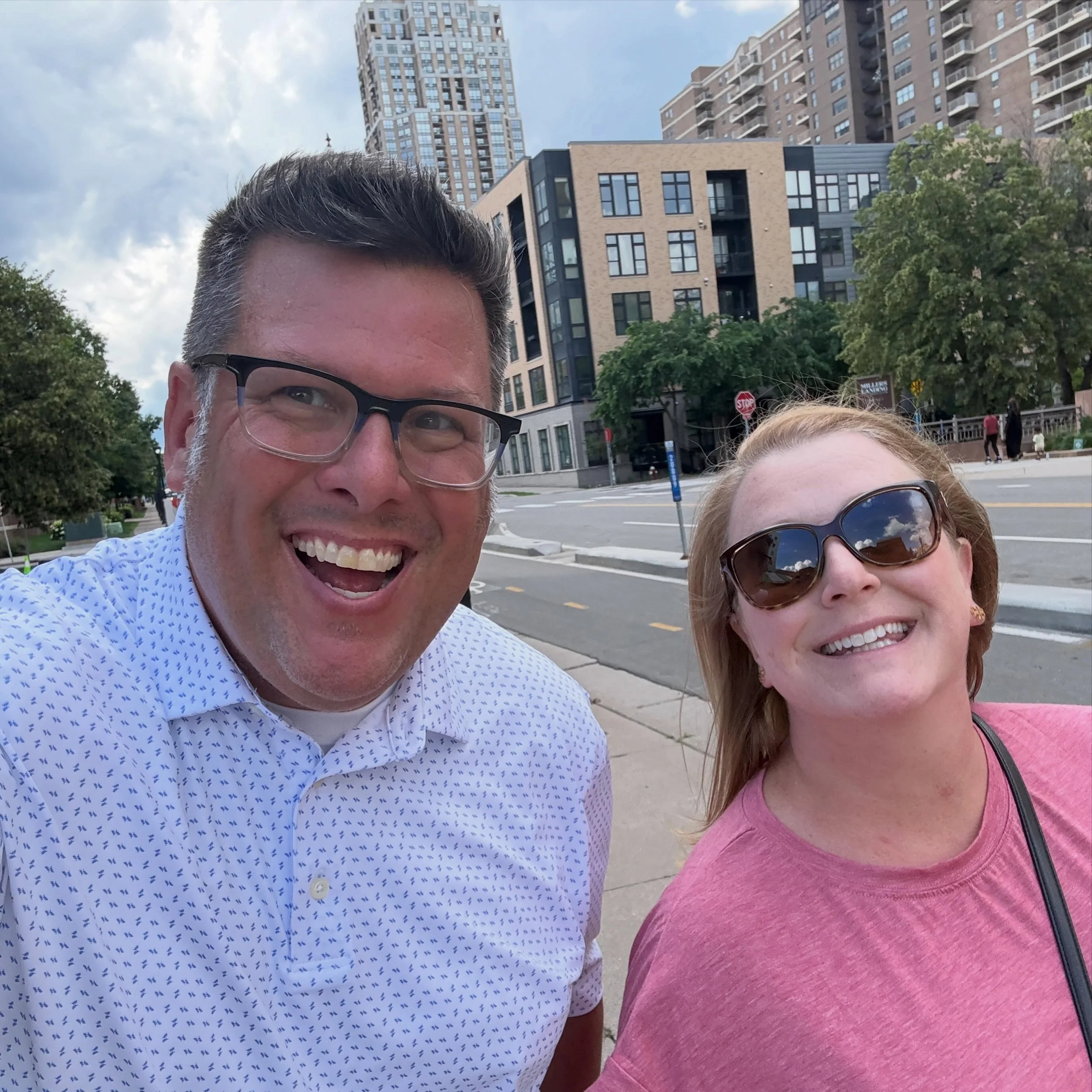 Having an awesome time in Minneapolis.

Last night we spent some time walking around downtown, had an amazing dinner at Ind&iacute;gena which just opened inside the Guthrie Theater, and then saw Come From Away.

The food was fantastic, but the highli