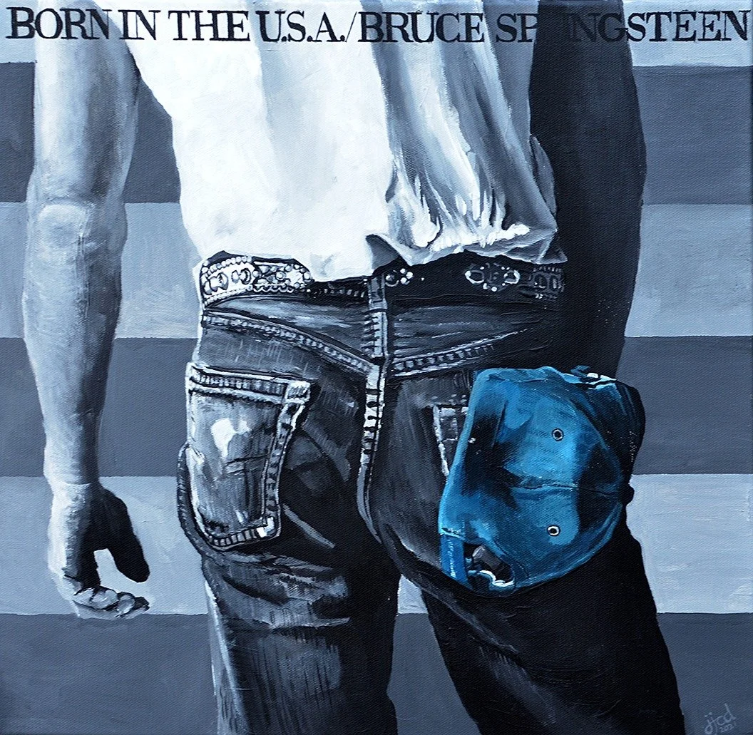 VINYL SERIES | A Collection the Greatest Albums | All acrylic on canvas by Jeff Johns and Colin Daugherty