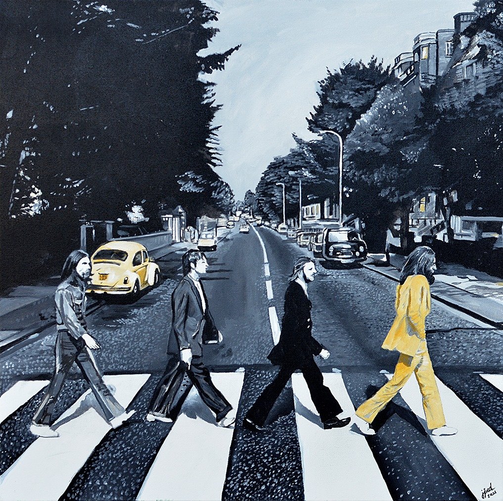 VINYL SERIES | A Collection the Greatest Albums | All acrylic on canvas by Jeff Johns and Colin Daugherty