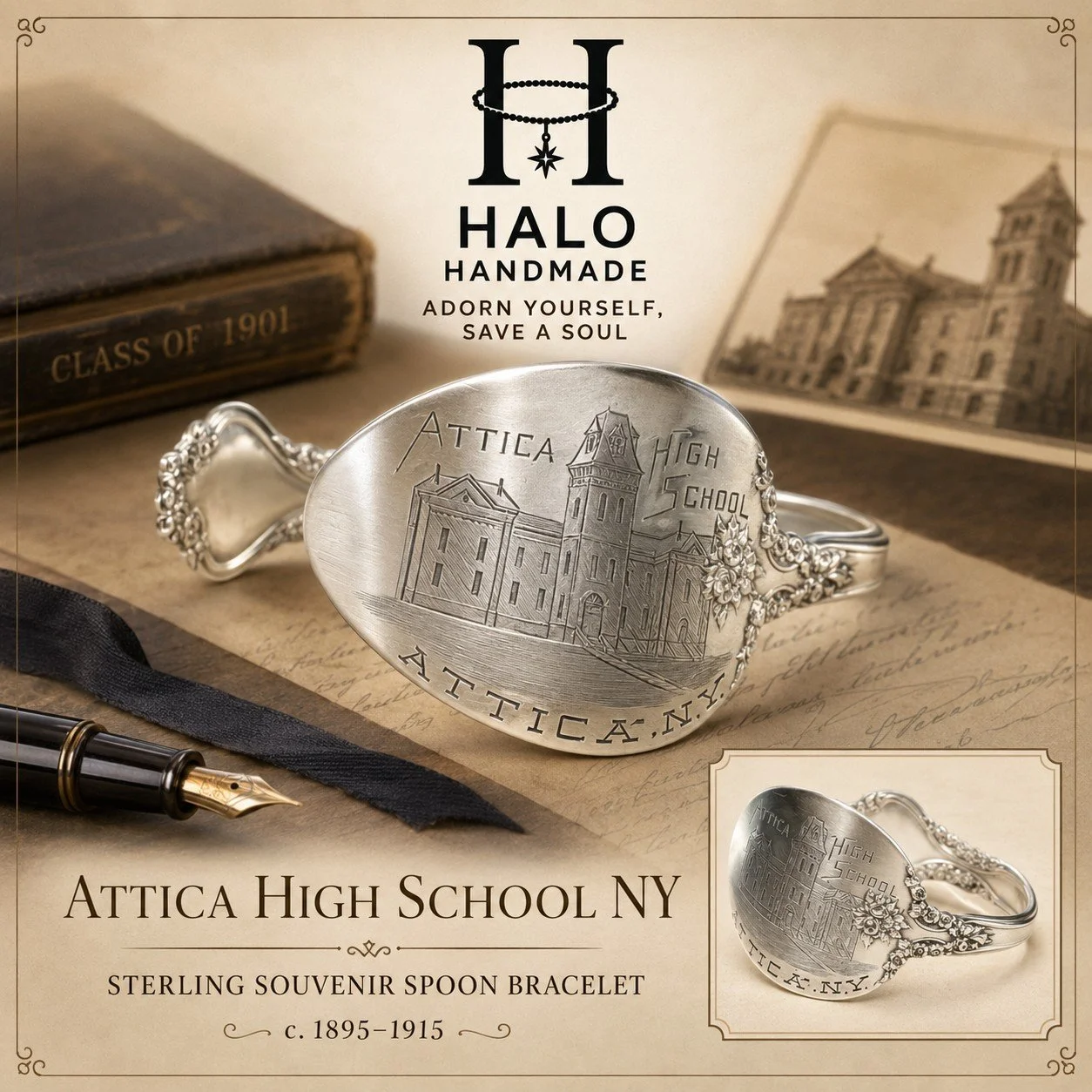 Attica High School Bracelet