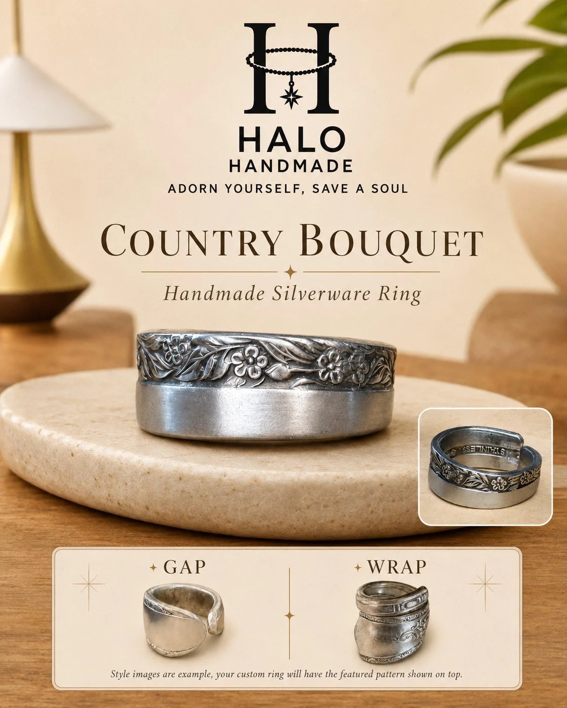 Country Bouquet Ring