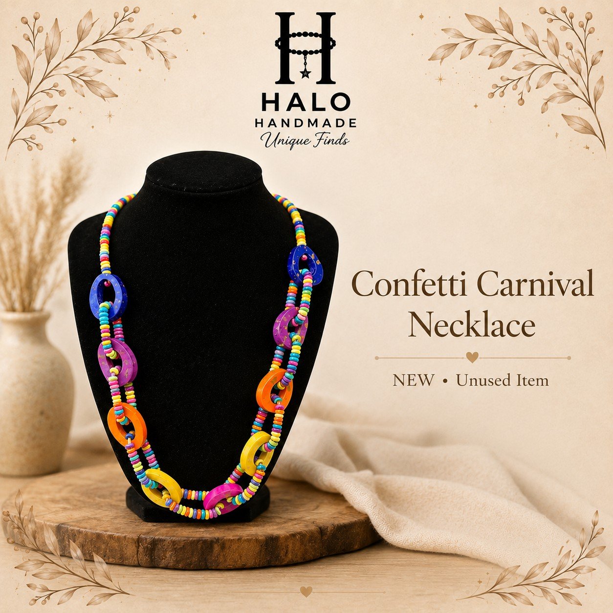 Confetti Carnival Necklace