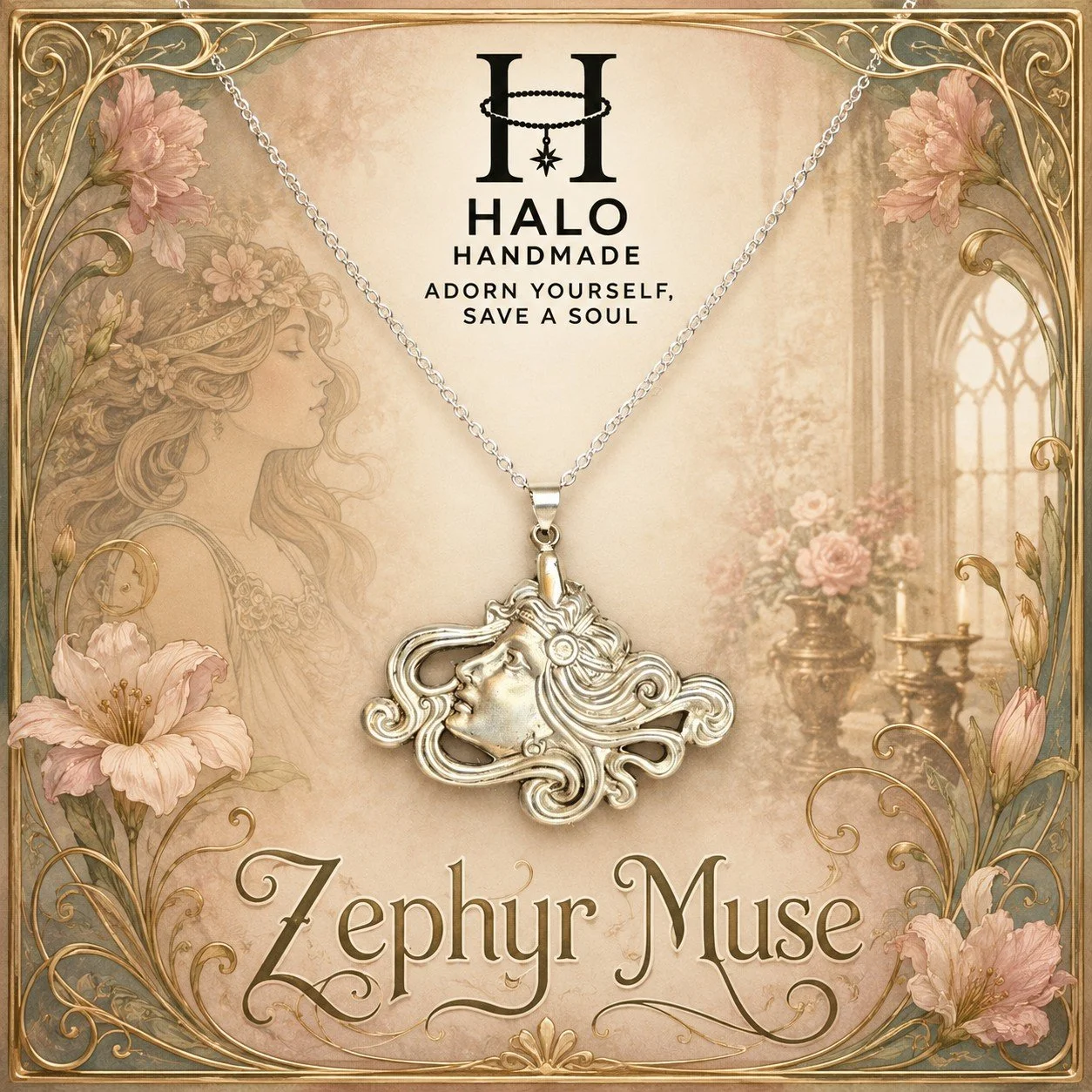 Zephyr Muse Pendant