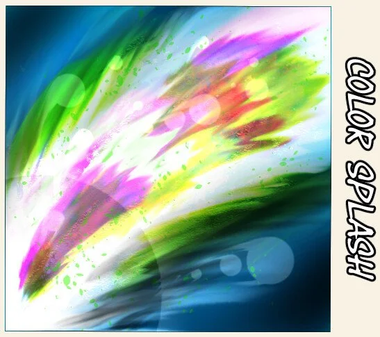 Color Splash Mockup