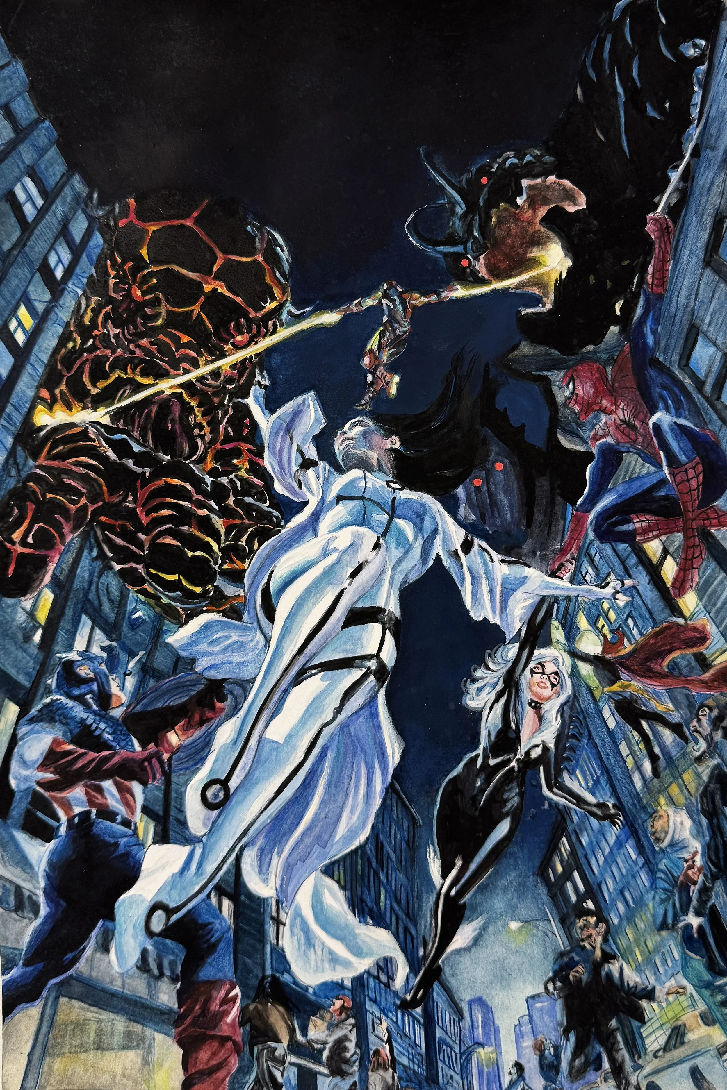 2024, Reproduction of Alex Ross' Marvels #4 
