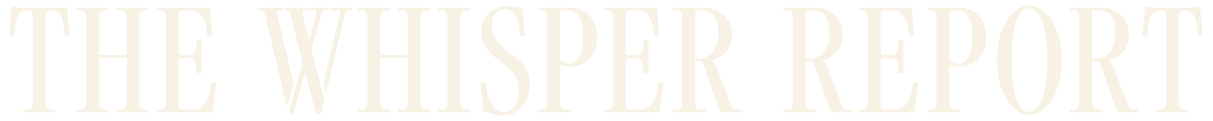 Text graphic with the words 'The Whisper Report' in large serif font.