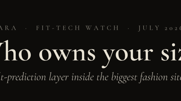 The fit tech already inside your favourite store (you've used it without knowing)