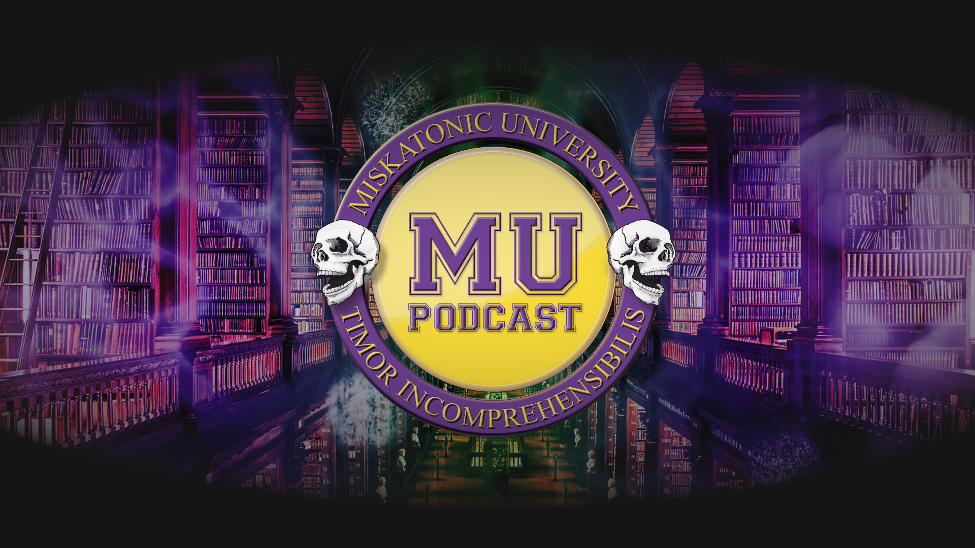 Miskatonic University Podcast Banner