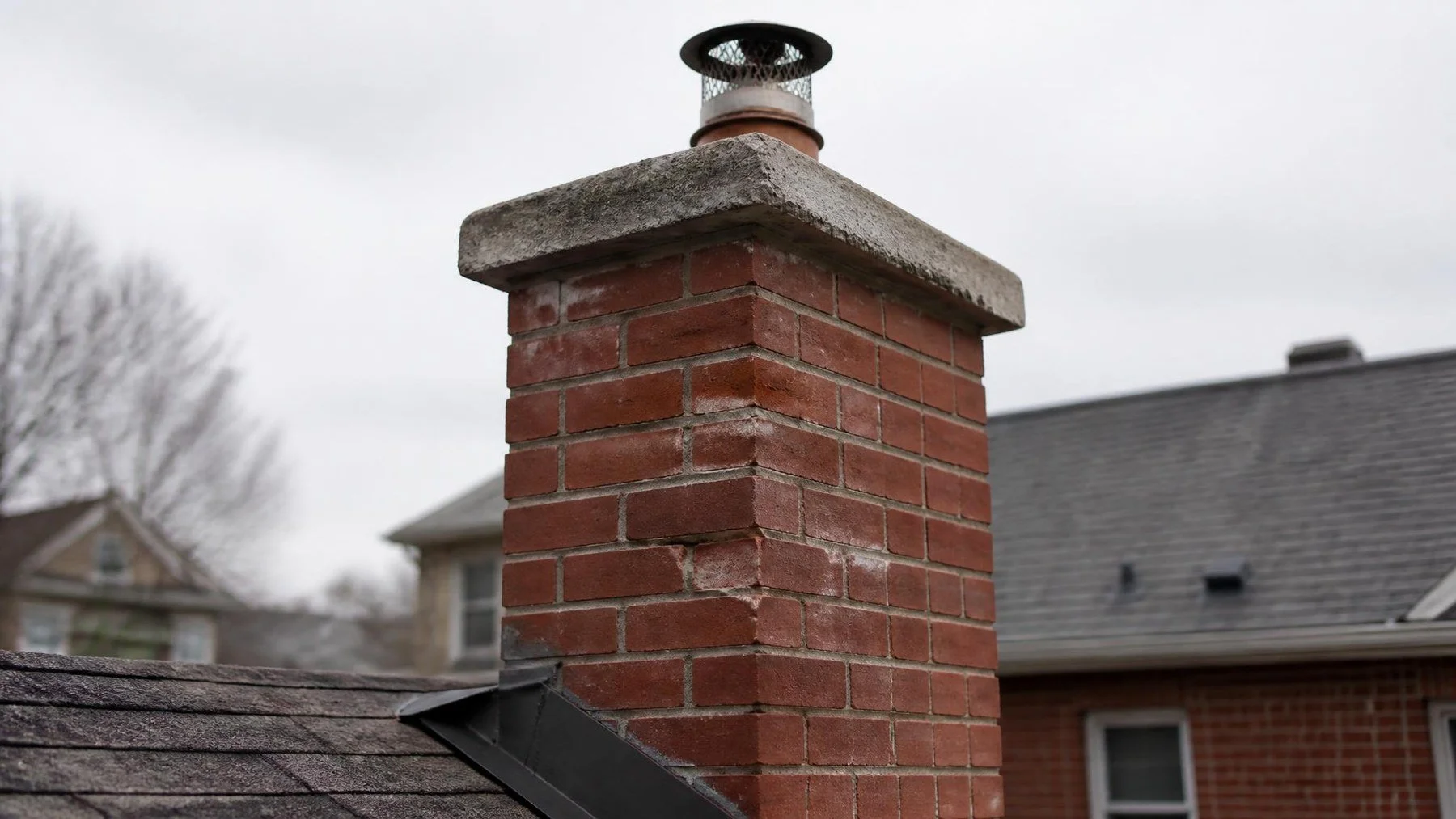 spalling chimney bricks assessment on brick masonry