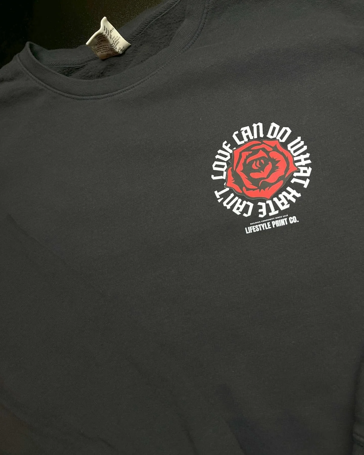 When&rsquo;s the last time you chose love in the middle of hate?

&ldquo;Love can do what hate can&rsquo;t&rdquo;

🖤

Need apparel for your next event? DM me today for a quick, upfront quote so we can get you started.

Lifestyle Print Co. ✨

Buildin