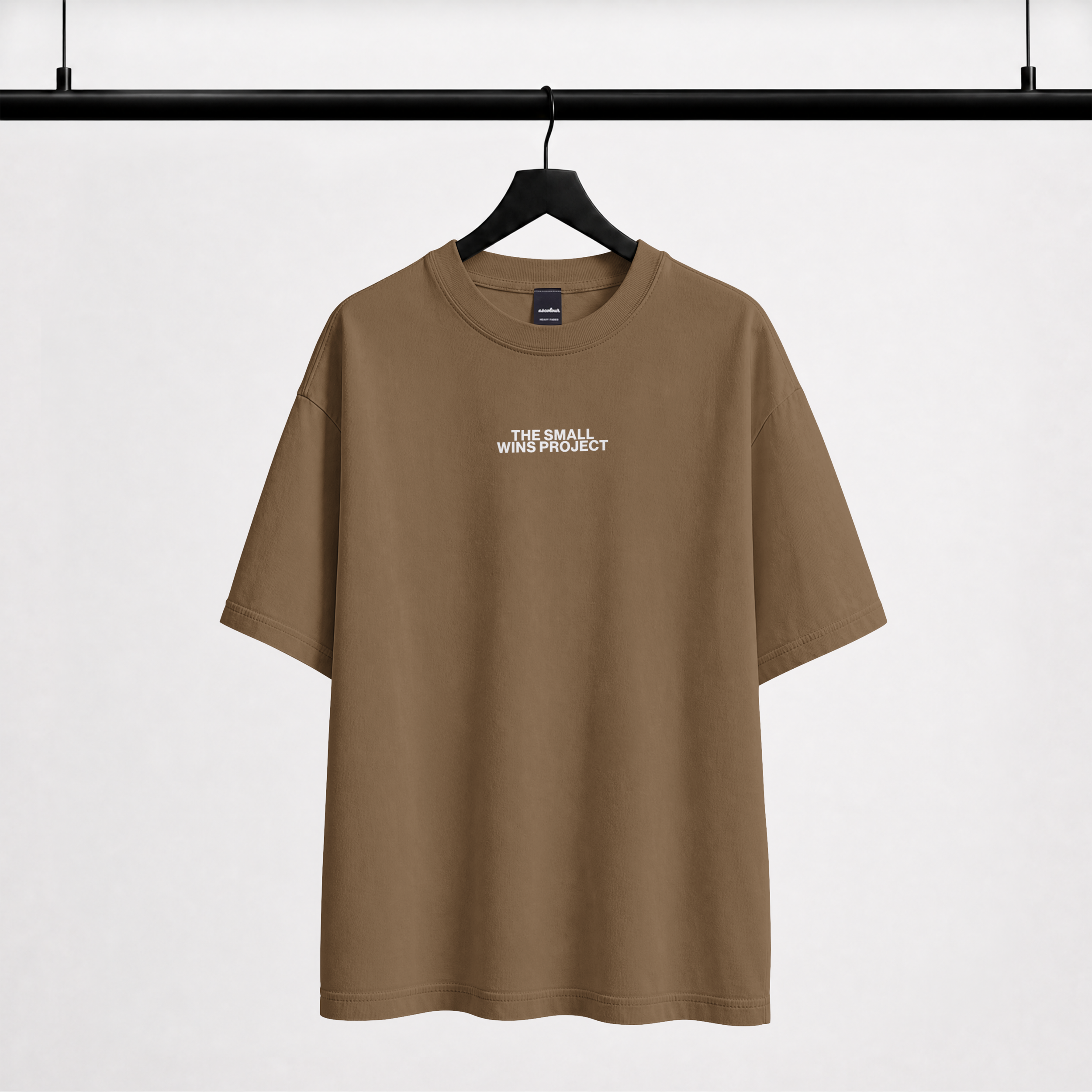The Question Tee - Faded Brown
