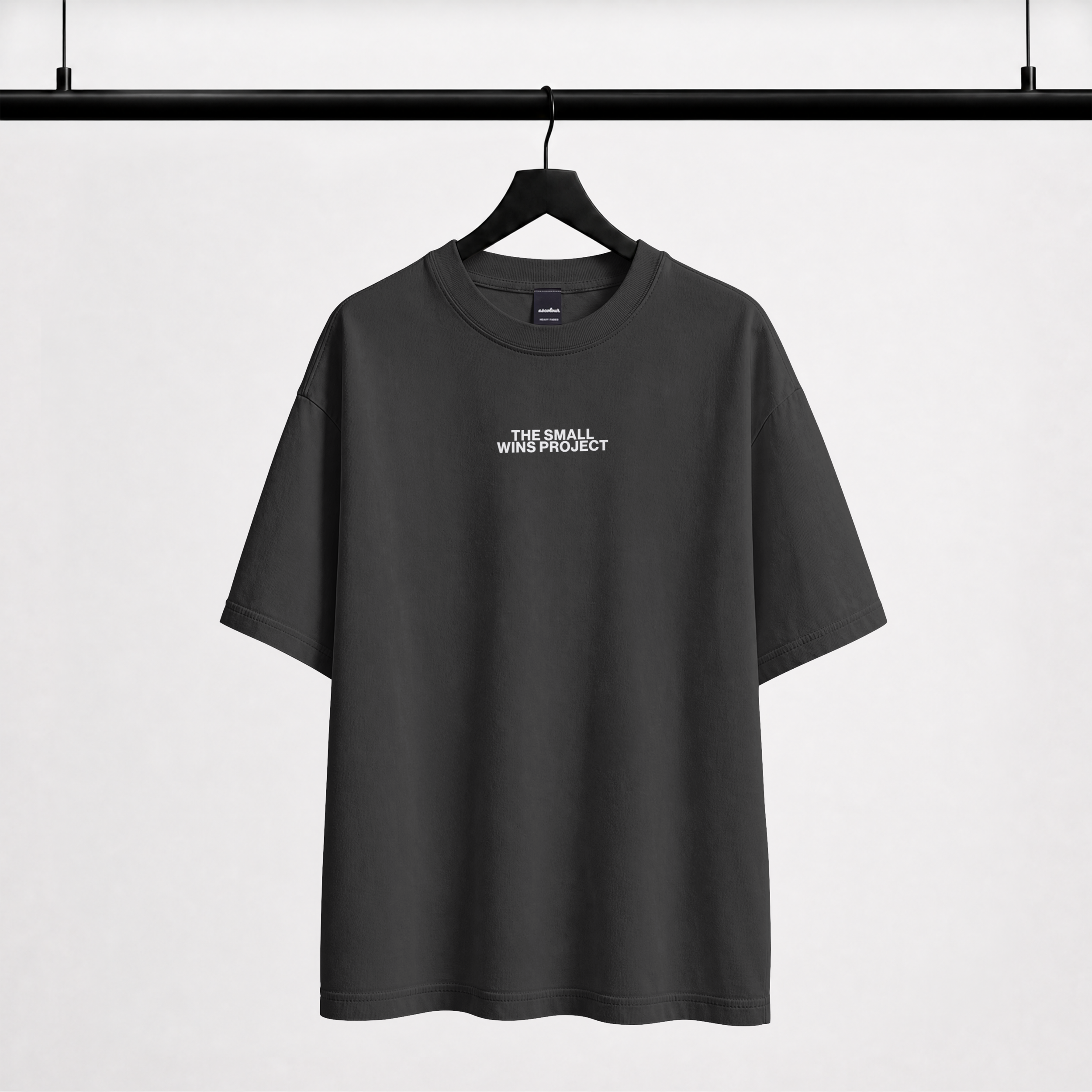 The Question Tee - Faded Black