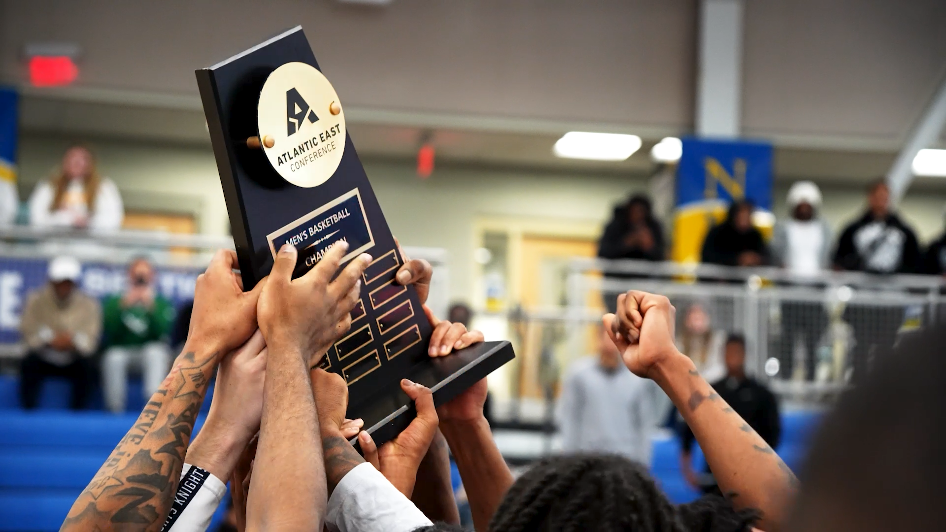Neumann University Basketball Championship Win