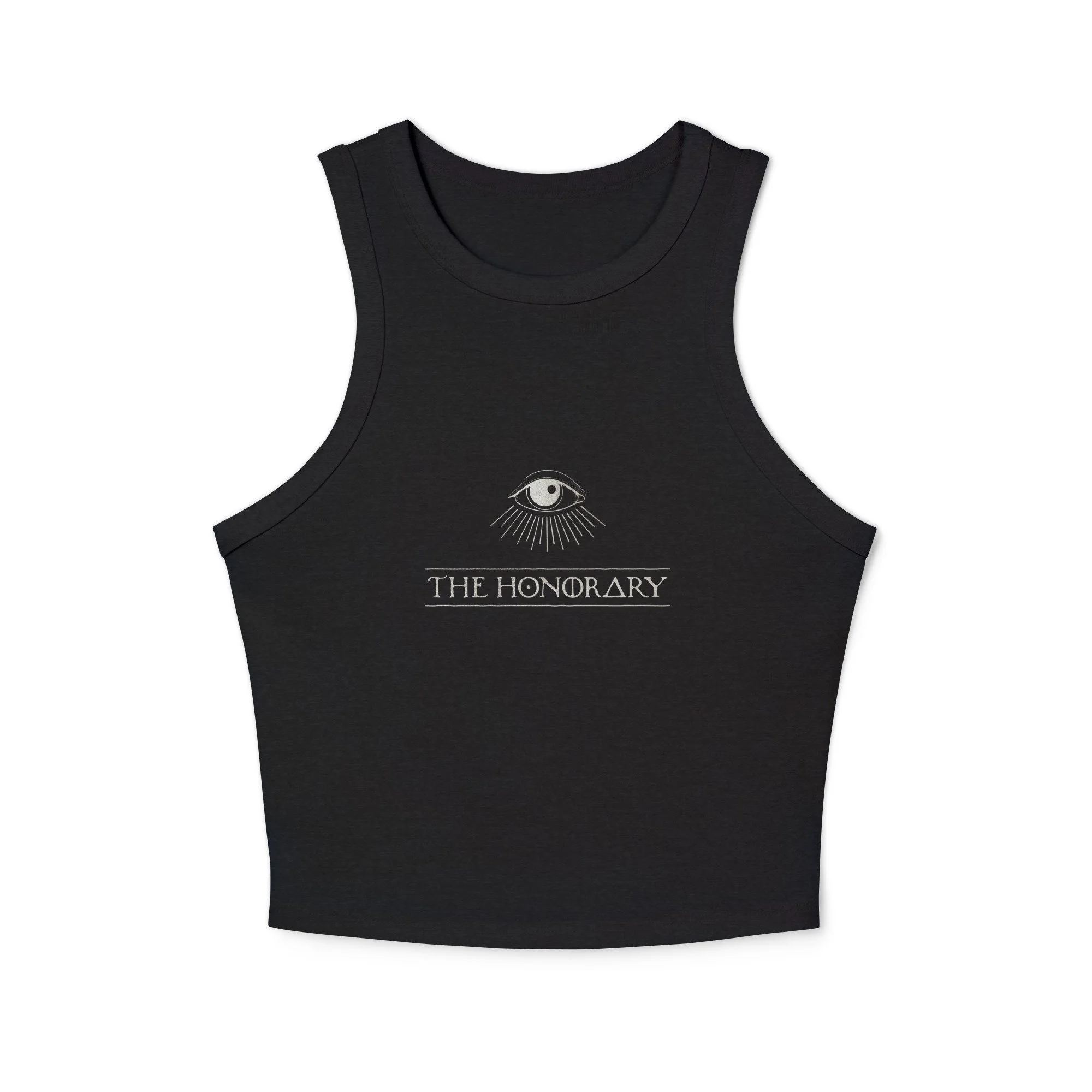 Gold Eye Women's micro rib racer tank top