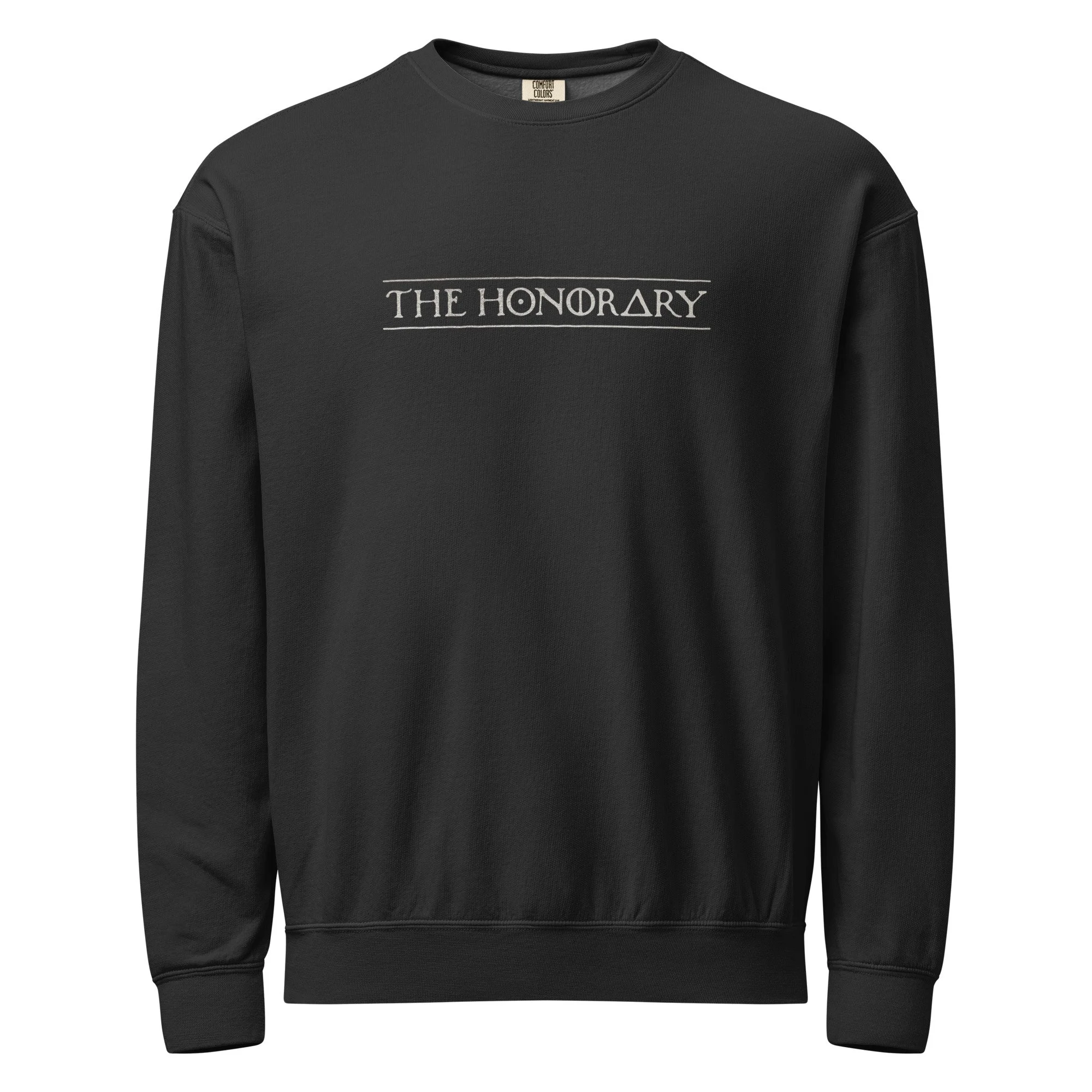 The Honorary Unisex fleece crewneck sweatshirt