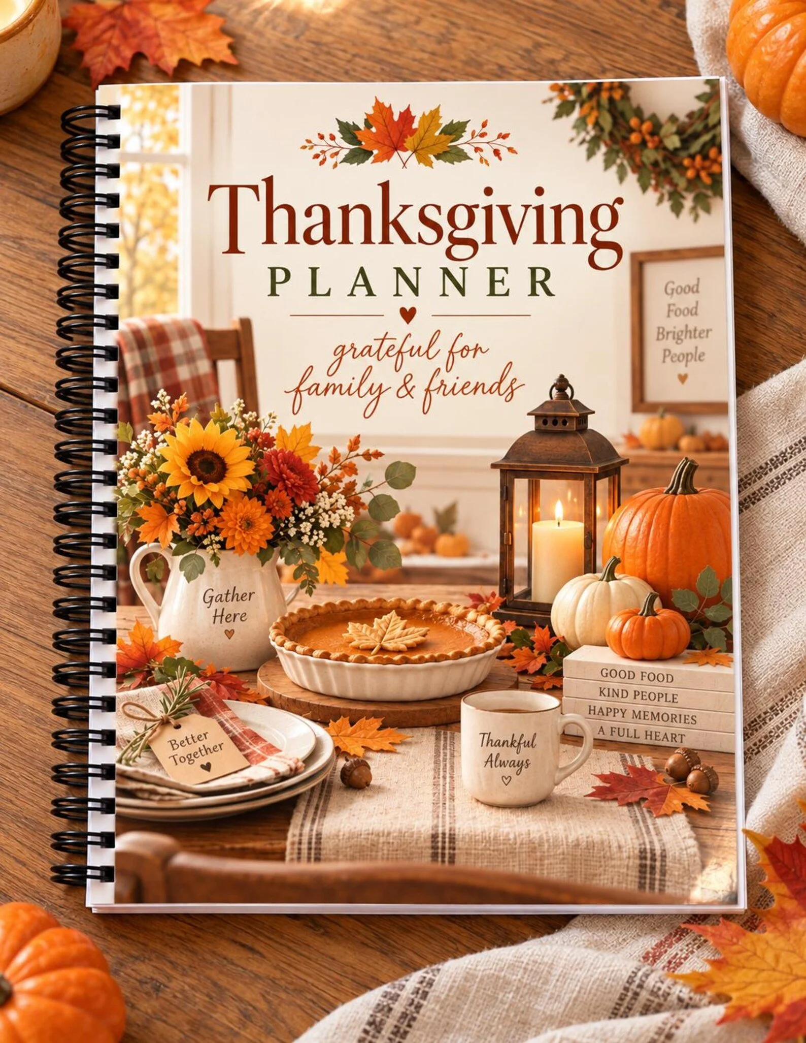 Thanksgiving Planner, Printed — Physical